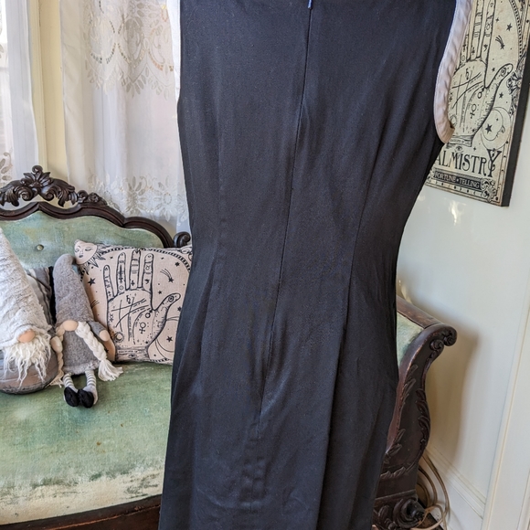 B moss black dress lined size 6 - Picture 4 of 4